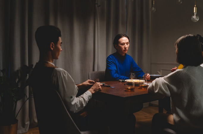 asian gamblers